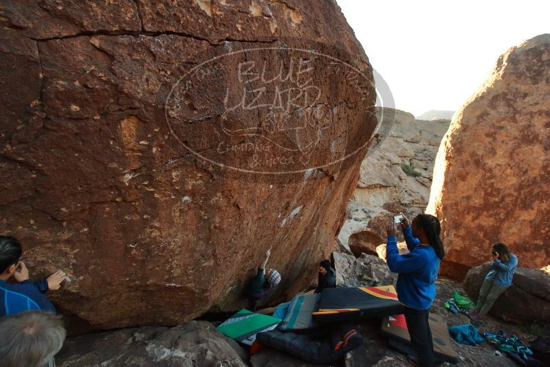 Bouldering in Hueco Tanks on 02/01/2020 with Blue Lizard Climbing and Yoga

Filename: SRM_20200201_1822330.jpg
Aperture: f/5.0
Shutter Speed: 1/250
Body: Canon EOS-1D Mark II
Lens: Canon EF 16-35mm f/2.8 L