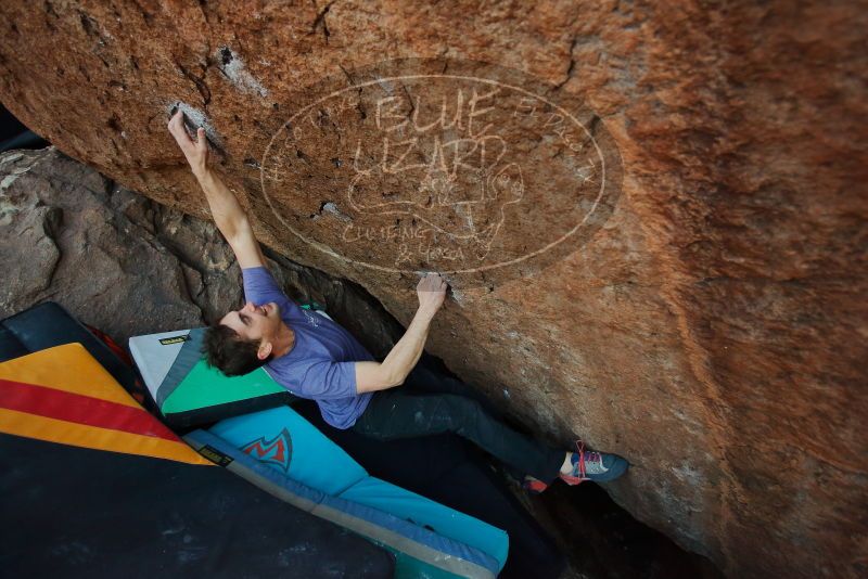 Bouldering in Hueco Tanks on 02/01/2020 with Blue Lizard Climbing and Yoga

Filename: SRM_20200201_1828131.jpg
Aperture: f/3.2
Shutter Speed: 1/250
Body: Canon EOS-1D Mark II
Lens: Canon EF 16-35mm f/2.8 L