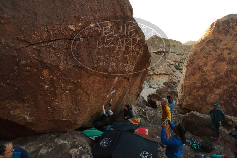 Bouldering in Hueco Tanks on 02/01/2020 with Blue Lizard Climbing and Yoga

Filename: SRM_20200201_1834560.jpg
Aperture: f/5.0
Shutter Speed: 1/250
Body: Canon EOS-1D Mark II
Lens: Canon EF 16-35mm f/2.8 L
