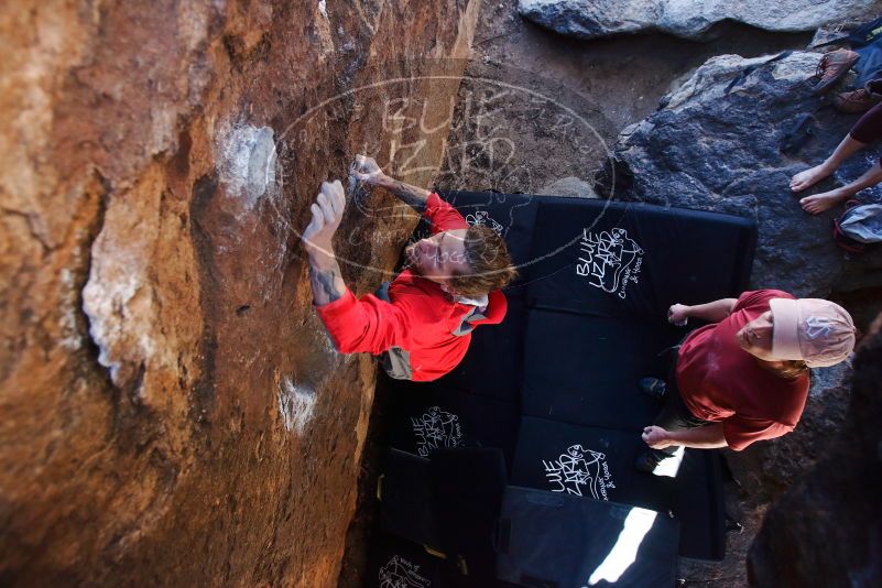 Bouldering in Hueco Tanks on 02/08/2020 with Blue Lizard Climbing and Yoga
Filename: SRM_20200208_1135260.jpg
Aperture: f/3.5
Shutter Speed: 1/250
Body: Canon EOS-1D Mark II
Lens: Canon EF 16-35mm f/2.8 L