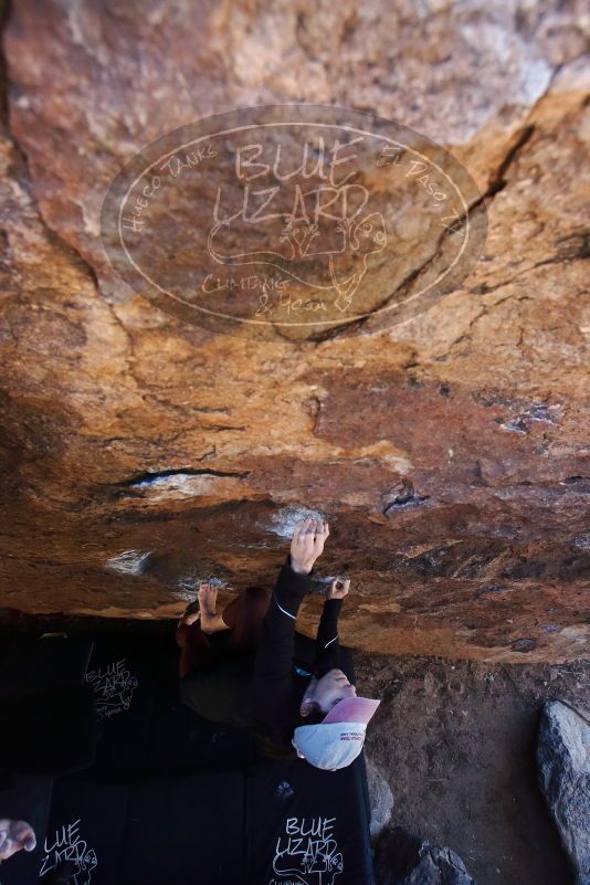 Bouldering in Hueco Tanks on 02/08/2020 with Blue Lizard Climbing and Yoga
Filename: SRM_20200208_1136370.jpg
Aperture: f/4.5
Shutter Speed: 1/250
Body: Canon EOS-1D Mark II
Lens: Canon EF 16-35mm f/2.8 L