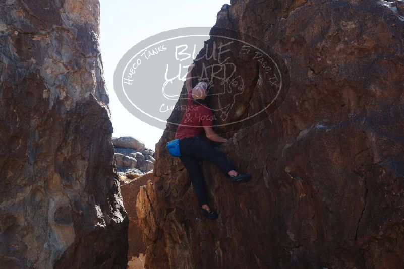 Bouldering in Hueco Tanks on 02/08/2020 with Blue Lizard Climbing and Yoga

Filename: SRM_20200208_1253290.jpg
Aperture: f/7.1
Shutter Speed: 1/250
Body: Canon EOS-1D Mark II
Lens: Canon EF 50mm f/1.8 II