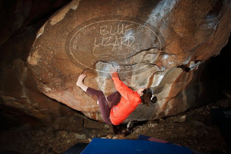 Bouldering in Hueco Tanks on 02/08/2020 with Blue Lizard Climbing and Yoga

Filename: SRM_20200208_1358300.jpg
Aperture: f/5.6
Shutter Speed: 1/250
Body: Canon EOS-1D Mark II
Lens: Canon EF 16-35mm f/2.8 L