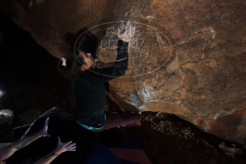Bouldering in Hueco Tanks on 02/08/2020 with Blue Lizard Climbing and Yoga
Filename: SRM_20200208_1428460.jpg
Aperture: f/5.6
Shutter Speed: 1/250
Body: Canon EOS-1D Mark II
Lens: Canon EF 16-35mm f/2.8 L
