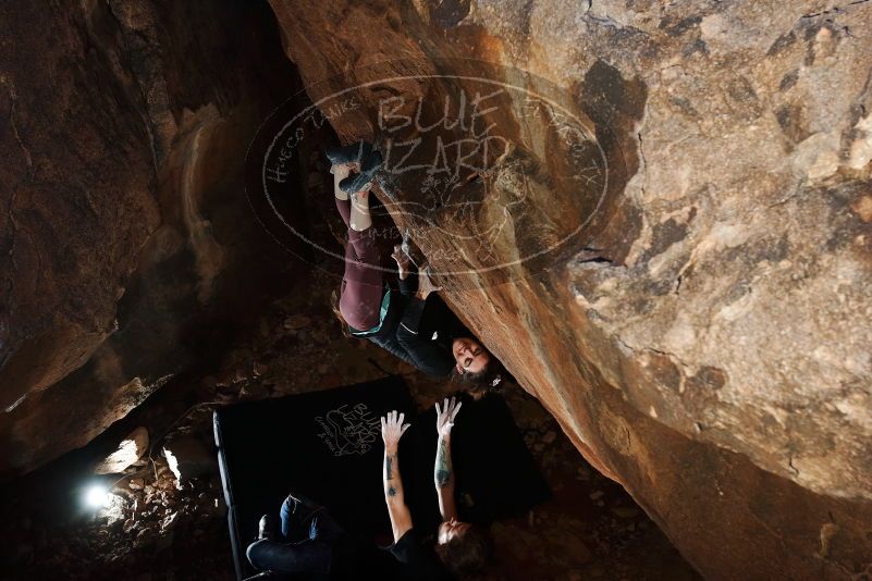Bouldering in Hueco Tanks on 02/08/2020 with Blue Lizard Climbing and Yoga

Filename: SRM_20200208_1502150.jpg
Aperture: f/5.6
Shutter Speed: 1/250
Body: Canon EOS-1D Mark II
Lens: Canon EF 16-35mm f/2.8 L
