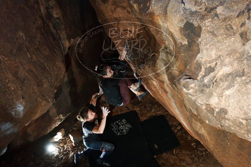 Bouldering in Hueco Tanks on 02/08/2020 with Blue Lizard Climbing and Yoga

Filename: SRM_20200208_1502270.jpg
Aperture: f/5.6
Shutter Speed: 1/250
Body: Canon EOS-1D Mark II
Lens: Canon EF 16-35mm f/2.8 L