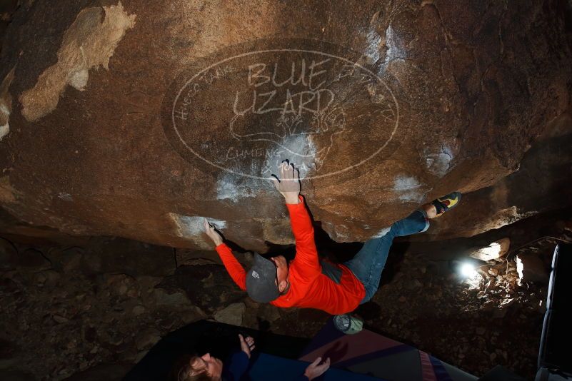 Bouldering in Hueco Tanks on 02/08/2020 with Blue Lizard Climbing and Yoga
Filename: SRM_20200208_1504270.jpg
Aperture: f/5.6
Shutter Speed: 1/250
Body: Canon EOS-1D Mark II
Lens: Canon EF 16-35mm f/2.8 L