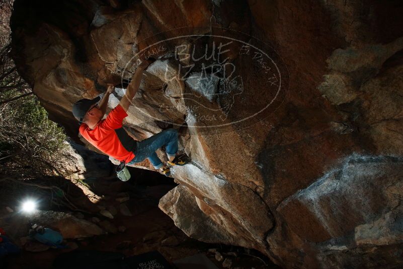 Bouldering in Hueco Tanks on 02/08/2020 with Blue Lizard Climbing and Yoga
Filename: SRM_20200208_1548260.jpg
Aperture: f/8.0
Shutter Speed: 1/250
Body: Canon EOS-1D Mark II
Lens: Canon EF 16-35mm f/2.8 L