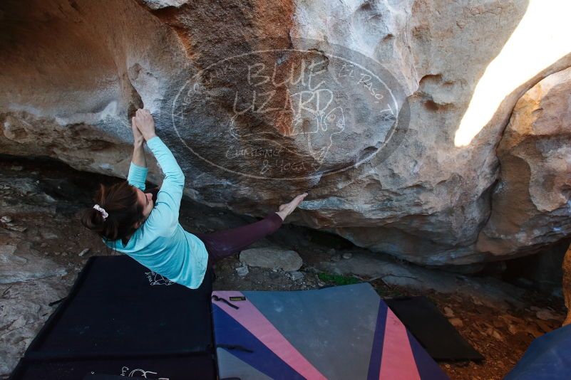 Bouldering in Hueco Tanks on 02/08/2020 with Blue Lizard Climbing and Yoga
Filename: SRM_20200208_1818540.jpg
Aperture: f/4.0
Shutter Speed: 1/250
Body: Canon EOS-1D Mark II
Lens: Canon EF 16-35mm f/2.8 L