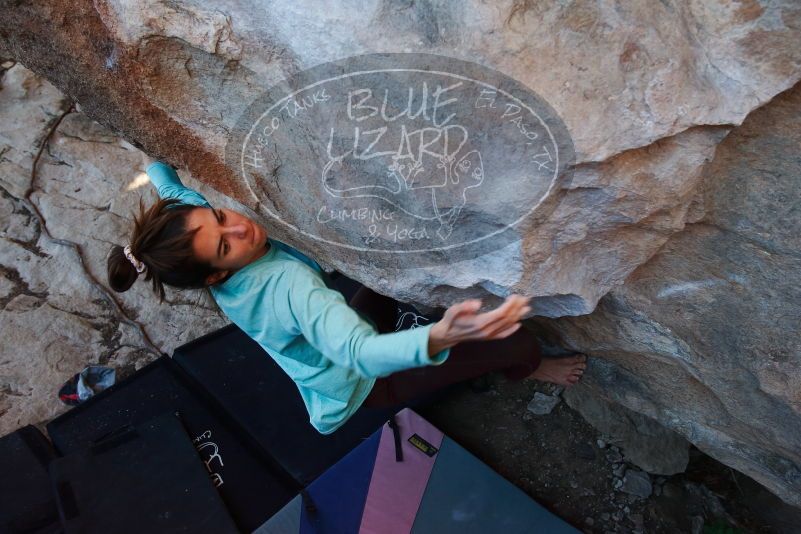 Bouldering in Hueco Tanks on 02/08/2020 with Blue Lizard Climbing and Yoga
Filename: SRM_20200208_1819040.jpg
Aperture: f/5.0
Shutter Speed: 1/250
Body: Canon EOS-1D Mark II
Lens: Canon EF 16-35mm f/2.8 L