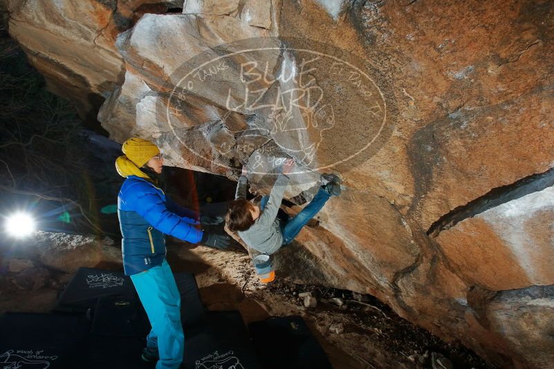 Bouldering in Hueco Tanks on 01/06/2020 with Blue Lizard Climbing and Yoga
Filename: SRM_20200106_1131530.jpg
Aperture: f/8.0
Shutter Speed: 1/250
Body: Canon EOS-1D Mark II
Lens: Canon EF 16-35mm f/2.8 L