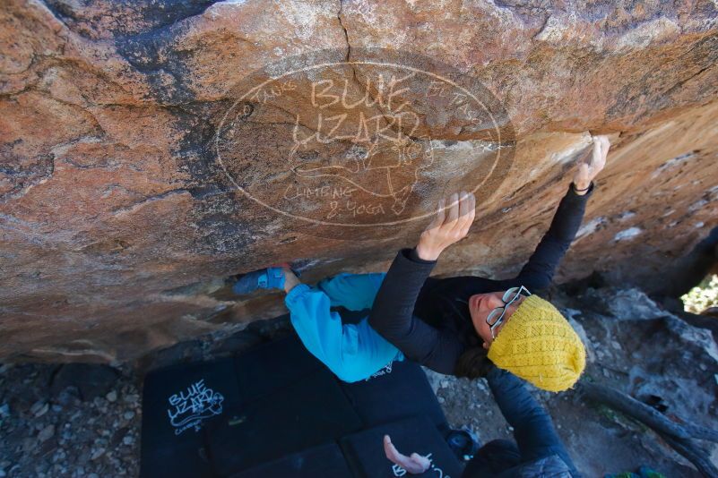Bouldering in Hueco Tanks on 01/06/2020 with Blue Lizard Climbing and Yoga

Filename: SRM_20200106_1501380.jpg
Aperture: f/5.6
Shutter Speed: 1/250
Body: Canon EOS-1D Mark II
Lens: Canon EF 16-35mm f/2.8 L