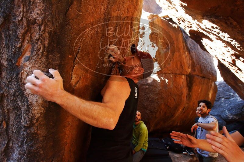 Bouldering in Hueco Tanks on 02/14/2020 with Blue Lizard Climbing and Yoga

Filename: SRM_20200214_1146250.jpg
Aperture: f/4.5
Shutter Speed: 1/250
Body: Canon EOS-1D Mark II
Lens: Canon EF 16-35mm f/2.8 L