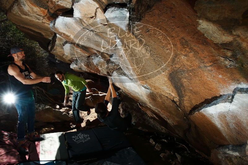 Bouldering in Hueco Tanks on 02/14/2020 with Blue Lizard Climbing and Yoga

Filename: SRM_20200214_1208250.jpg
Aperture: f/8.0
Shutter Speed: 1/250
Body: Canon EOS-1D Mark II
Lens: Canon EF 16-35mm f/2.8 L