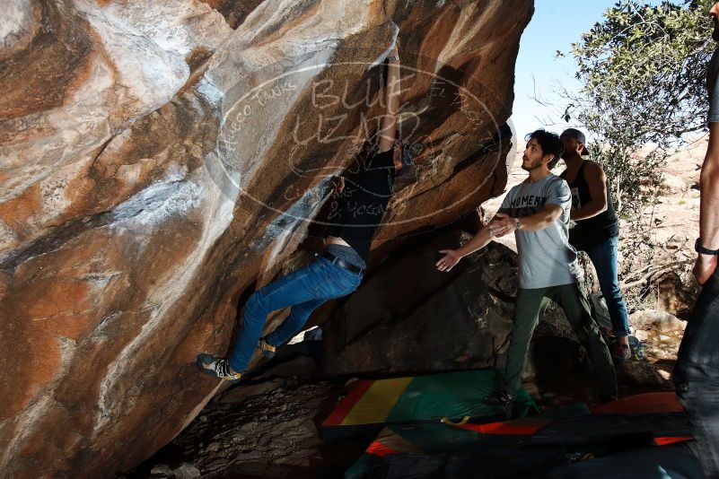 Bouldering in Hueco Tanks on 02/14/2020 with Blue Lizard Climbing and Yoga

Filename: SRM_20200214_1219040.jpg
Aperture: f/8.0
Shutter Speed: 1/250
Body: Canon EOS-1D Mark II
Lens: Canon EF 16-35mm f/2.8 L