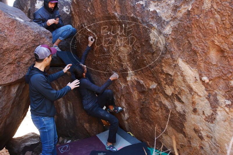 Bouldering in Hueco Tanks on 02/14/2020 with Blue Lizard Climbing and Yoga

Filename: SRM_20200214_1349440.jpg
Aperture: f/4.0
Shutter Speed: 1/250
Body: Canon EOS-1D Mark II
Lens: Canon EF 16-35mm f/2.8 L