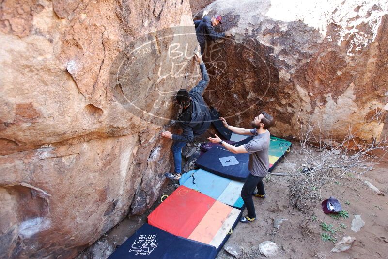 Bouldering in Hueco Tanks on 02/14/2020 with Blue Lizard Climbing and Yoga

Filename: SRM_20200214_1353090.jpg
Aperture: f/3.5
Shutter Speed: 1/250
Body: Canon EOS-1D Mark II
Lens: Canon EF 16-35mm f/2.8 L