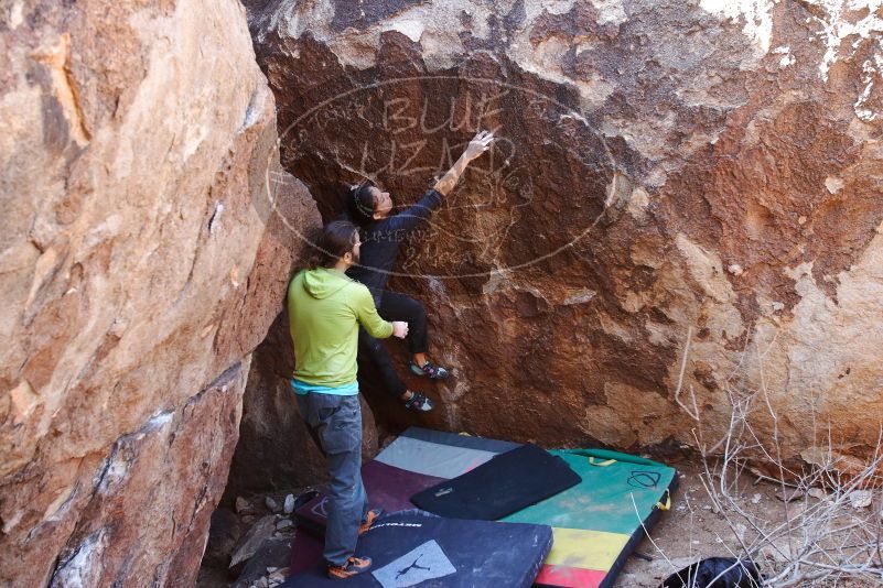 Bouldering in Hueco Tanks on 02/14/2020 with Blue Lizard Climbing and Yoga
Filename: SRM_20200214_1354480.jpg
Aperture: f/4.0
Shutter Speed: 1/250
Body: Canon EOS-1D Mark II
Lens: Canon EF 16-35mm f/2.8 L