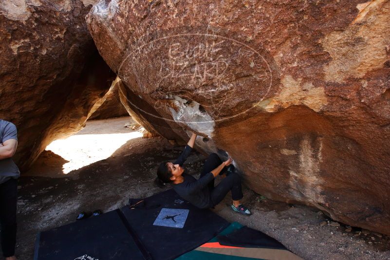 Bouldering in Hueco Tanks on 02/14/2020 with Blue Lizard Climbing and Yoga

Filename: SRM_20200214_1454570.jpg
Aperture: f/5.6
Shutter Speed: 1/250
Body: Canon EOS-1D Mark II
Lens: Canon EF 16-35mm f/2.8 L