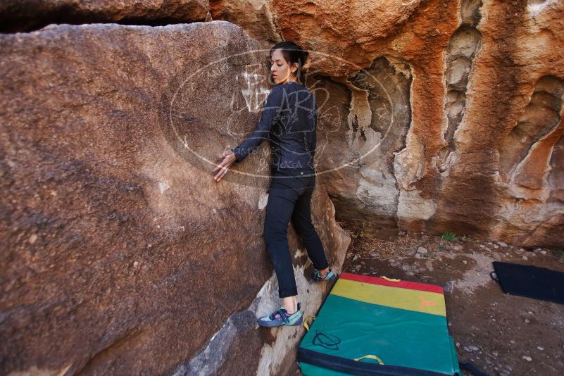 Bouldering in Hueco Tanks on 02/14/2020 with Blue Lizard Climbing and Yoga
Filename: SRM_20200214_1534130.jpg
Aperture: f/2.8
Shutter Speed: 1/320
Body: Canon EOS-1D Mark II
Lens: Canon EF 16-35mm f/2.8 L