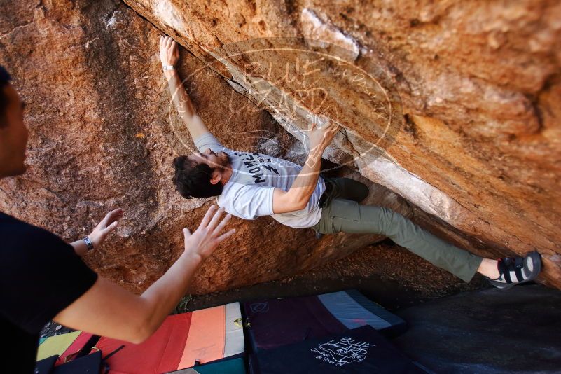 Bouldering in Hueco Tanks on 02/14/2020 with Blue Lizard Climbing and Yoga

Filename: SRM_20200214_1545030.jpg
Aperture: f/3.5
Shutter Speed: 1/250
Body: Canon EOS-1D Mark II
Lens: Canon EF 16-35mm f/2.8 L