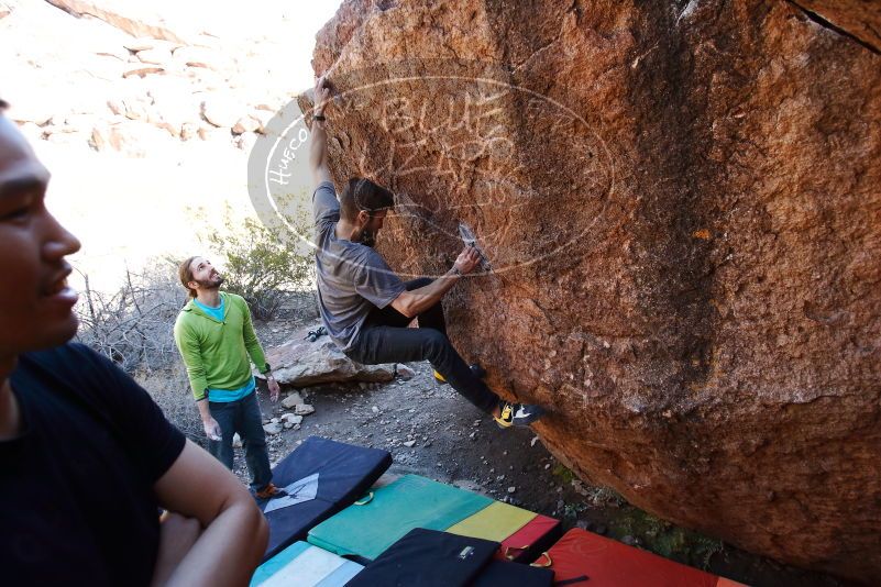 Bouldering in Hueco Tanks on 02/14/2020 with Blue Lizard Climbing and Yoga
Filename: SRM_20200214_1545270.jpg
Aperture: f/4.5
Shutter Speed: 1/250
Body: Canon EOS-1D Mark II
Lens: Canon EF 16-35mm f/2.8 L