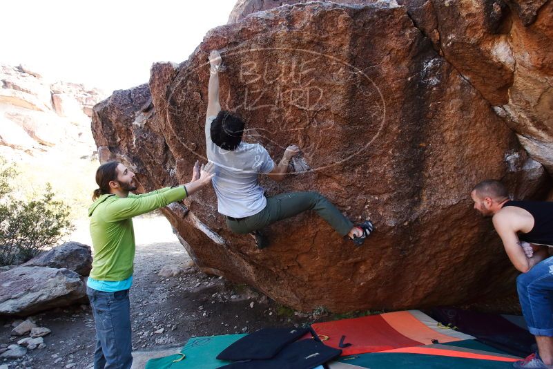 Bouldering in Hueco Tanks on 02/14/2020 with Blue Lizard Climbing and Yoga

Filename: SRM_20200214_1611370.jpg
Aperture: f/4.5
Shutter Speed: 1/250
Body: Canon EOS-1D Mark II
Lens: Canon EF 16-35mm f/2.8 L