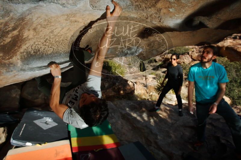 Bouldering in Hueco Tanks on 02/14/2020 with Blue Lizard Climbing and Yoga

Filename: SRM_20200214_1653300.jpg
Aperture: f/8.0
Shutter Speed: 1/250
Body: Canon EOS-1D Mark II
Lens: Canon EF 16-35mm f/2.8 L