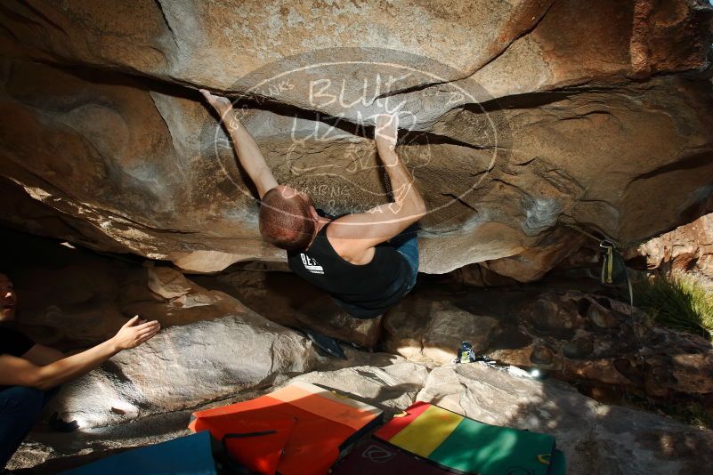 Bouldering in Hueco Tanks on 02/14/2020 with Blue Lizard Climbing and Yoga

Filename: SRM_20200214_1704470.jpg
Aperture: f/8.0
Shutter Speed: 1/250
Body: Canon EOS-1D Mark II
Lens: Canon EF 16-35mm f/2.8 L