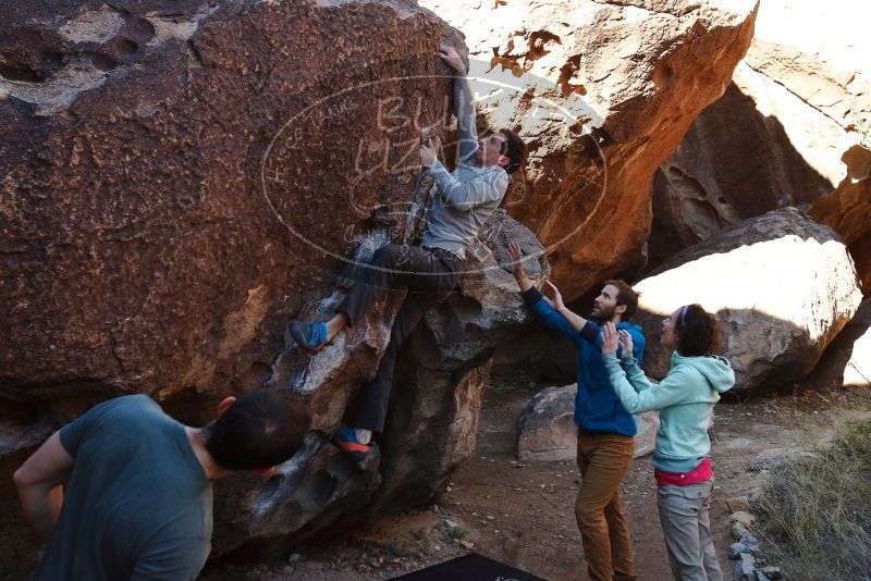Bouldering in Hueco Tanks on 02/16/2020 with Blue Lizard Climbing and Yoga

Filename: SRM_20200216_1033280.jpg
Aperture: f/6.3
Shutter Speed: 1/250
Body: Canon EOS-1D Mark II
Lens: Canon EF 16-35mm f/2.8 L