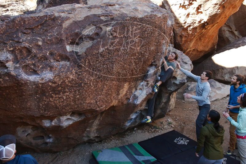 Bouldering in Hueco Tanks on 02/16/2020 with Blue Lizard Climbing and Yoga

Filename: SRM_20200216_1035590.jpg
Aperture: f/5.0
Shutter Speed: 1/250
Body: Canon EOS-1D Mark II
Lens: Canon EF 16-35mm f/2.8 L