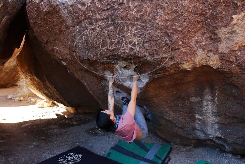 Bouldering in Hueco Tanks on 02/16/2020 with Blue Lizard Climbing and Yoga

Filename: SRM_20200216_1046220.jpg
Aperture: f/5.6
Shutter Speed: 1/250
Body: Canon EOS-1D Mark II
Lens: Canon EF 16-35mm f/2.8 L