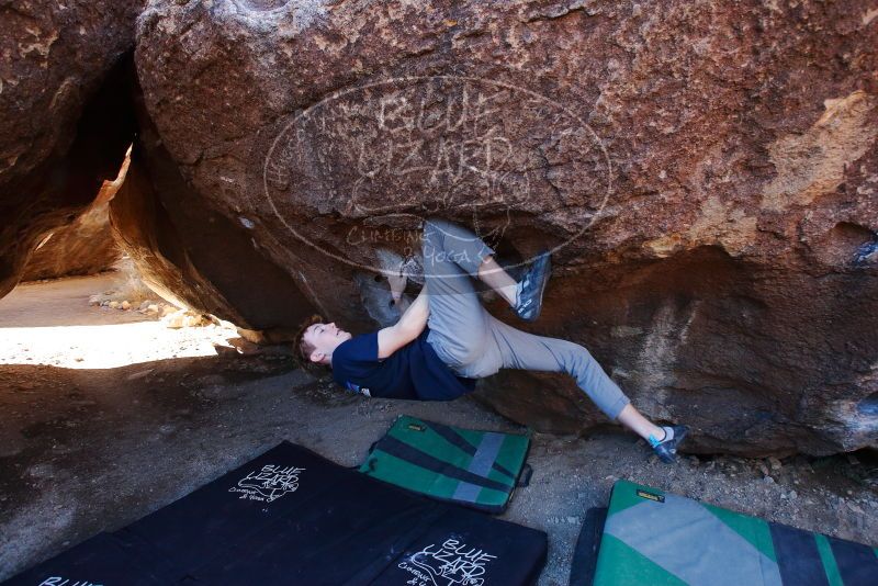 Bouldering in Hueco Tanks on 02/16/2020 with Blue Lizard Climbing and Yoga

Filename: SRM_20200216_1047100.jpg
Aperture: f/5.6
Shutter Speed: 1/250
Body: Canon EOS-1D Mark II
Lens: Canon EF 16-35mm f/2.8 L