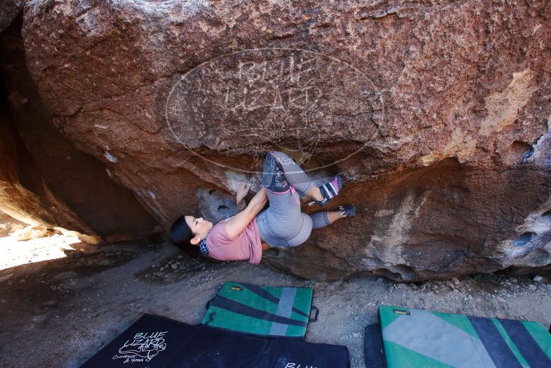 Bouldering in Hueco Tanks on 02/16/2020 with Blue Lizard Climbing and Yoga

Filename: SRM_20200216_1051150.jpg
Aperture: f/5.0
Shutter Speed: 1/250
Body: Canon EOS-1D Mark II
Lens: Canon EF 16-35mm f/2.8 L
