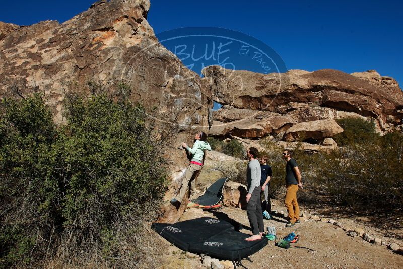Bouldering in Hueco Tanks on 02/16/2020 with Blue Lizard Climbing and Yoga

Filename: SRM_20200216_1055470.jpg
Aperture: f/7.1
Shutter Speed: 1/500
Body: Canon EOS-1D Mark II
Lens: Canon EF 16-35mm f/2.8 L