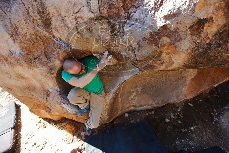 Bouldering in Hueco Tanks on 02/16/2020 with Blue Lizard Climbing and Yoga
Filename: SRM_20200216_1110450.jpg
Aperture: f/4.5
Shutter Speed: 1/250
Body: Canon EOS-1D Mark II
Lens: Canon EF 16-35mm f/2.8 L