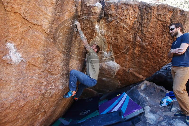 Bouldering in Hueco Tanks on 02/16/2020 with Blue Lizard Climbing and Yoga
Filename: SRM_20200216_1123531.jpg
Aperture: f/5.0
Shutter Speed: 1/320
Body: Canon EOS-1D Mark II
Lens: Canon EF 16-35mm f/2.8 L