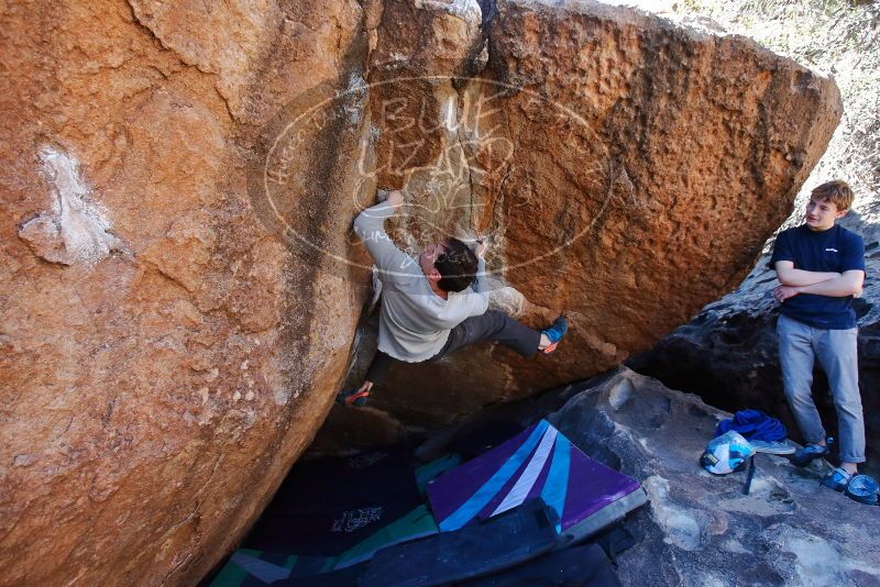Bouldering in Hueco Tanks on 02/16/2020 with Blue Lizard Climbing and Yoga

Filename: SRM_20200216_1124570.jpg
Aperture: f/5.0
Shutter Speed: 1/320
Body: Canon EOS-1D Mark II
Lens: Canon EF 16-35mm f/2.8 L
