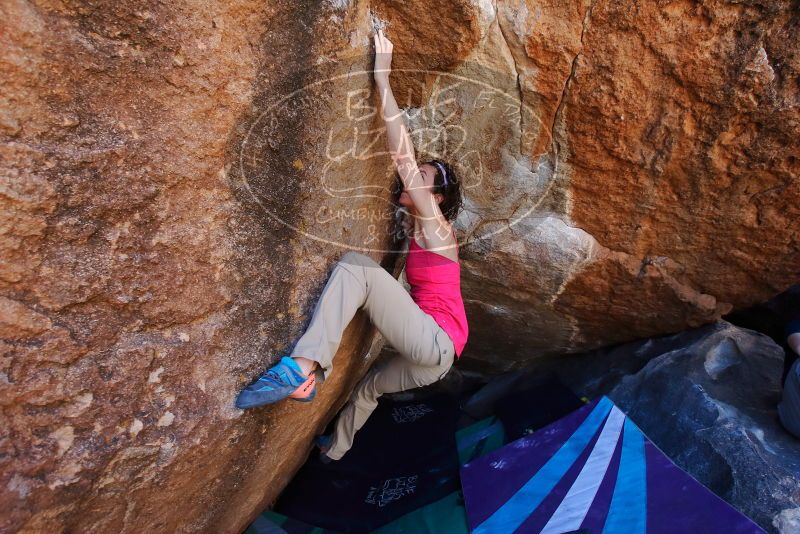 Bouldering in Hueco Tanks on 02/16/2020 with Blue Lizard Climbing and Yoga

Filename: SRM_20200216_1132410.jpg
Aperture: f/5.6
Shutter Speed: 1/250
Body: Canon EOS-1D Mark II
Lens: Canon EF 16-35mm f/2.8 L