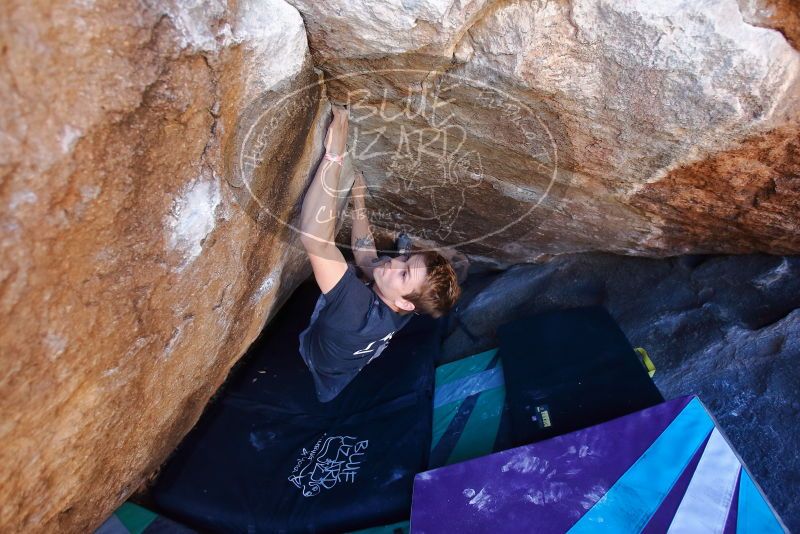 Bouldering in Hueco Tanks on 02/16/2020 with Blue Lizard Climbing and Yoga

Filename: SRM_20200216_1134290.jpg
Aperture: f/3.5
Shutter Speed: 1/250
Body: Canon EOS-1D Mark II
Lens: Canon EF 16-35mm f/2.8 L