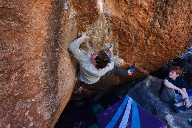Bouldering in Hueco Tanks on 02/16/2020 with Blue Lizard Climbing and Yoga

Filename: SRM_20200216_1136460.jpg
Aperture: f/5.6
Shutter Speed: 1/250
Body: Canon EOS-1D Mark II
Lens: Canon EF 16-35mm f/2.8 L