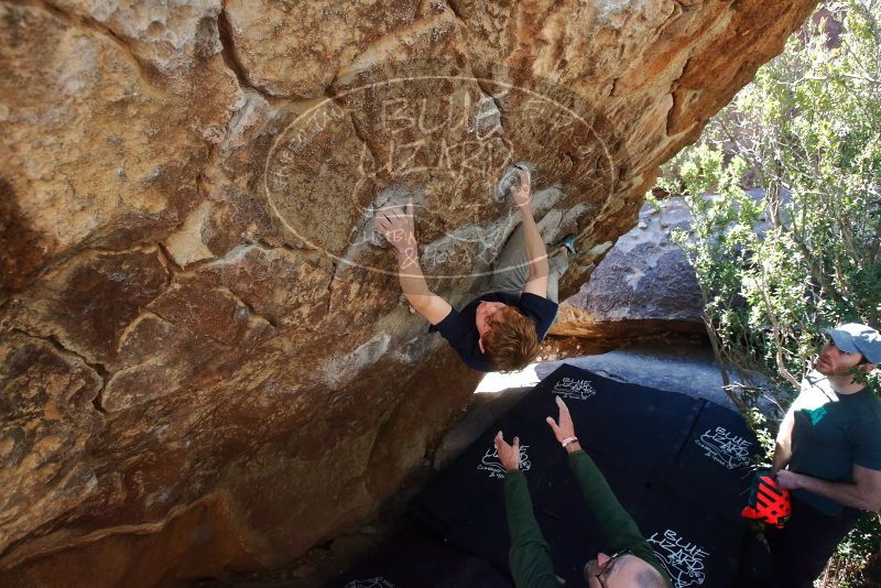 Bouldering in Hueco Tanks on 02/16/2020 with Blue Lizard Climbing and Yoga

Filename: SRM_20200216_1212160.jpg
Aperture: f/5.0
Shutter Speed: 1/320
Body: Canon EOS-1D Mark II
Lens: Canon EF 16-35mm f/2.8 L