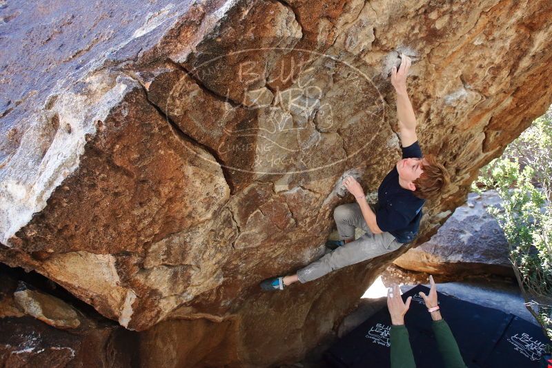Bouldering in Hueco Tanks on 02/16/2020 with Blue Lizard Climbing and Yoga

Filename: SRM_20200216_1212270.jpg
Aperture: f/4.5
Shutter Speed: 1/320
Body: Canon EOS-1D Mark II
Lens: Canon EF 16-35mm f/2.8 L