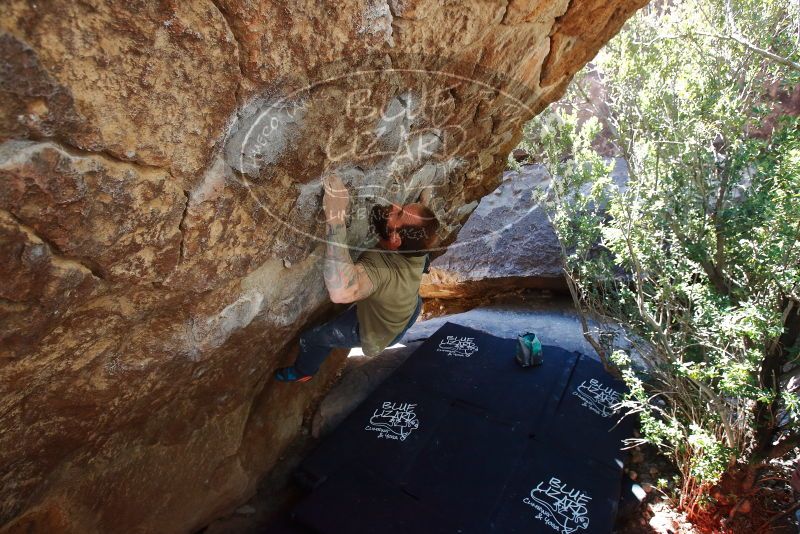 Bouldering in Hueco Tanks on 02/16/2020 with Blue Lizard Climbing and Yoga

Filename: SRM_20200216_1218190.jpg
Aperture: f/5.0
Shutter Speed: 1/250
Body: Canon EOS-1D Mark II
Lens: Canon EF 16-35mm f/2.8 L