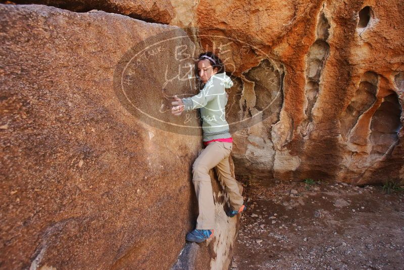 Bouldering in Hueco Tanks on 02/16/2020 with Blue Lizard Climbing and Yoga
Filename: SRM_20200216_1234290.jpg
Aperture: f/5.6
Shutter Speed: 1/250
Body: Canon EOS-1D Mark II
Lens: Canon EF 16-35mm f/2.8 L