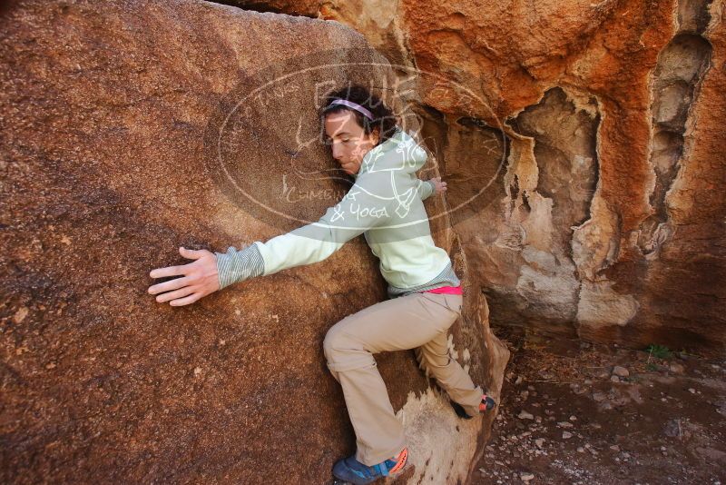 Bouldering in Hueco Tanks on 02/16/2020 with Blue Lizard Climbing and Yoga

Filename: SRM_20200216_1234350.jpg
Aperture: f/5.6
Shutter Speed: 1/250
Body: Canon EOS-1D Mark II
Lens: Canon EF 16-35mm f/2.8 L