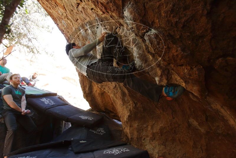 Bouldering in Hueco Tanks on 02/16/2020 with Blue Lizard Climbing and Yoga

Filename: SRM_20200216_1257390.jpg
Aperture: f/4.0
Shutter Speed: 1/250
Body: Canon EOS-1D Mark II
Lens: Canon EF 16-35mm f/2.8 L