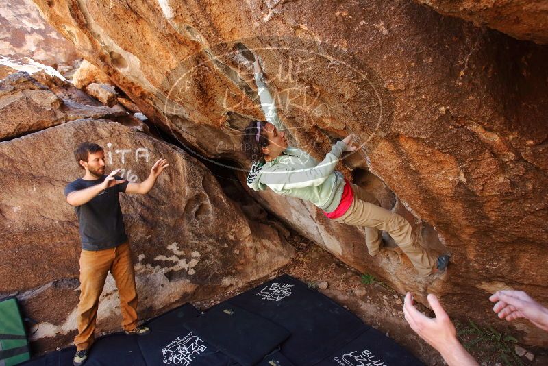 Bouldering in Hueco Tanks on 02/16/2020 with Blue Lizard Climbing and Yoga

Filename: SRM_20200216_1318270.jpg
Aperture: f/4.5
Shutter Speed: 1/250
Body: Canon EOS-1D Mark II
Lens: Canon EF 16-35mm f/2.8 L