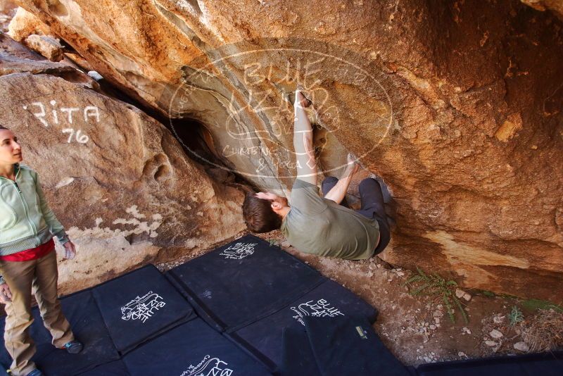 Bouldering in Hueco Tanks on 02/16/2020 with Blue Lizard Climbing and Yoga

Filename: SRM_20200216_1325290.jpg
Aperture: f/4.0
Shutter Speed: 1/250
Body: Canon EOS-1D Mark II
Lens: Canon EF 16-35mm f/2.8 L