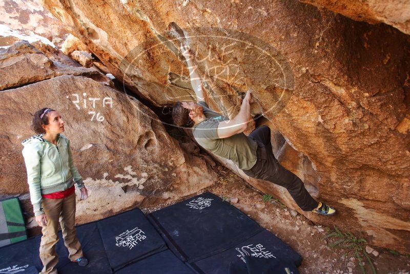 Bouldering in Hueco Tanks on 02/16/2020 with Blue Lizard Climbing and Yoga
Filename: SRM_20200216_1325300.jpg
Aperture: f/4.0
Shutter Speed: 1/250
Body: Canon EOS-1D Mark II
Lens: Canon EF 16-35mm f/2.8 L